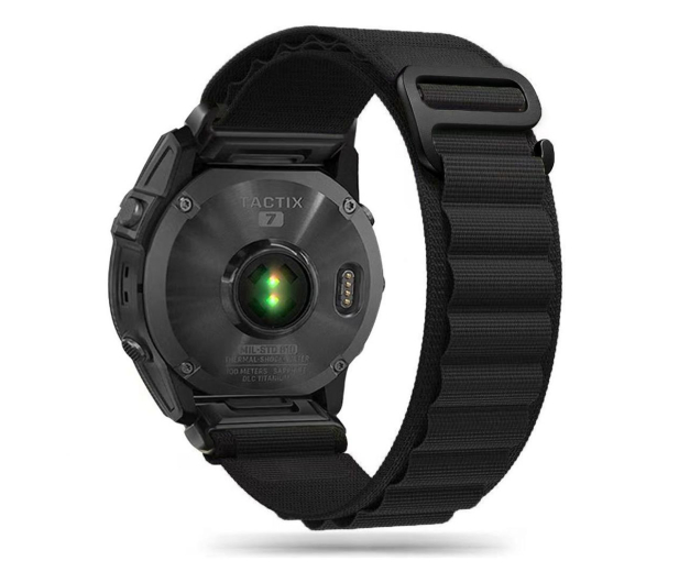 Tech-Protect Nylon Pro do Garmin Fenix (26mm) Black - 1275780 - zdjęcie